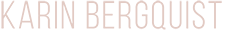 KARIN BERGQUIST Logotyp